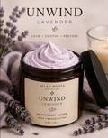 UNWIND | Lavender Whipped Body Butter with Shea + Mango Butter