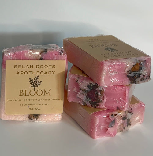 BLOOM | Rose Clay Botanical Cold Process Soap