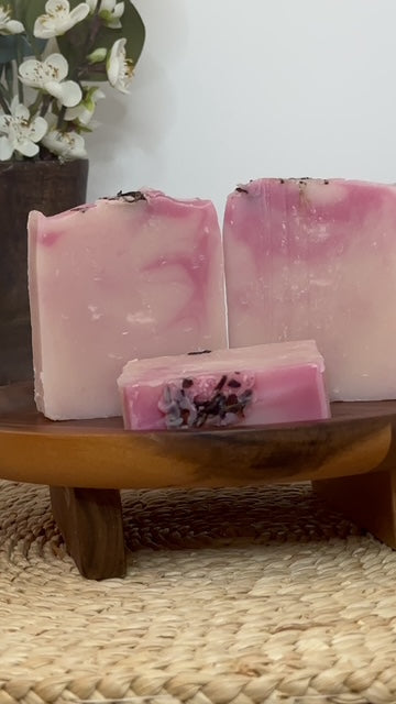 BLOOM | Rose Clay Botanical Cold Process Soap