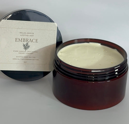 EMBRACE | Warm Vanilla Whipped Body Butter with Shea + Mango Butter