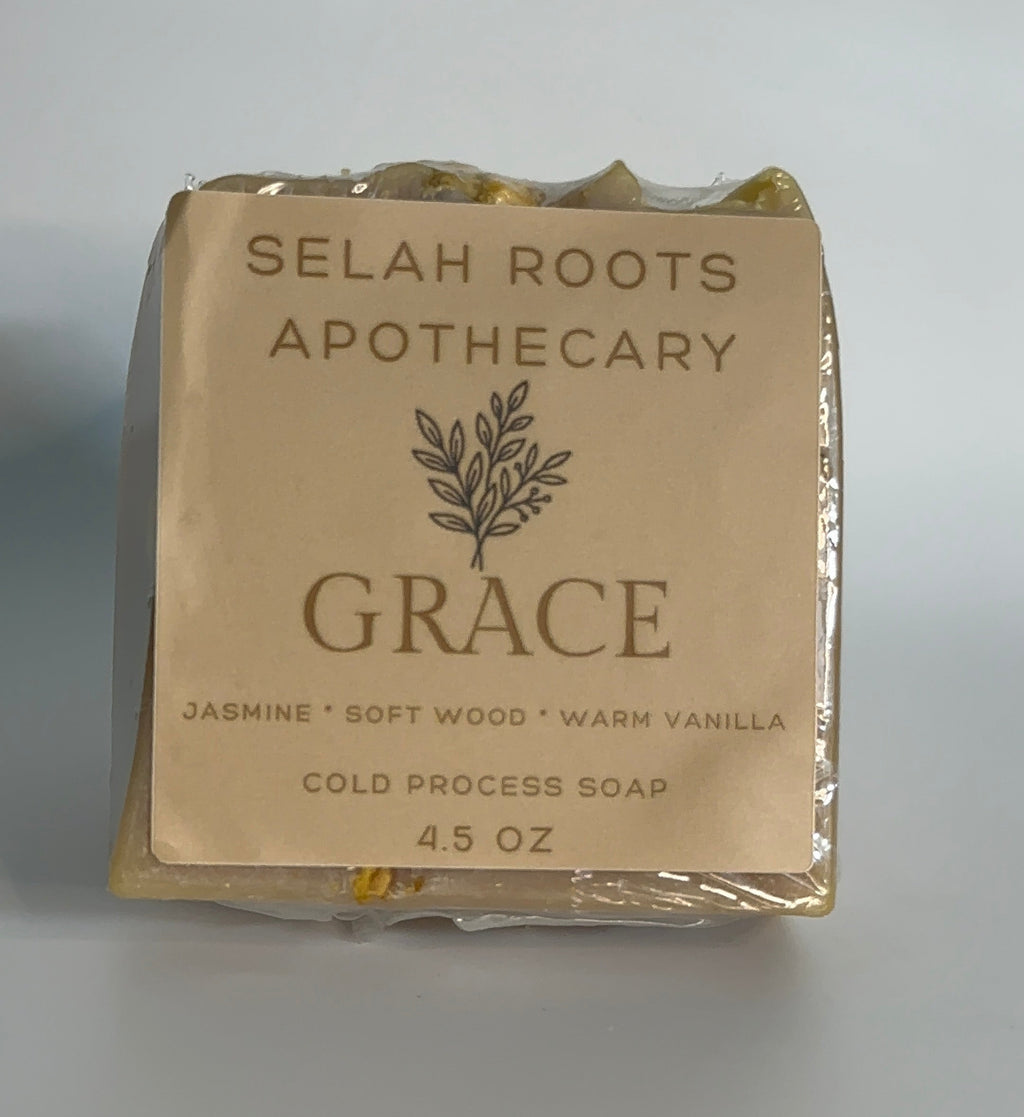 GRACE | Magnolia & Tonka Botanical Cold Process Soap