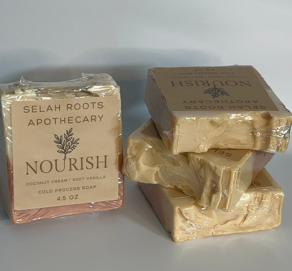 NOURISH | Creamy Coconut Milk Cold Process Soap