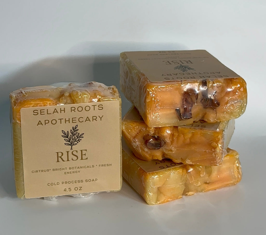 RISE | Citrus Botanical Cold Process Soap with Calendula